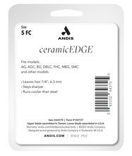 Load image into Gallery viewer, Andis Ceramic Size 5FC Blade - 6.3mm