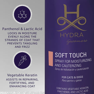 Hydra Professional Soft Touch Spray Moisturizing/Cauterizing - 500ml