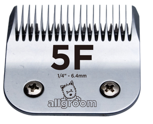 Blade Size 5F, pet grooming clipper 
A5 Blades
Pet clipper blade
Veterinary Blades
Dog grooming
Allgroom, Smartcoat, Wahl, Andis, Heiniger