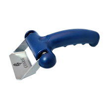Load image into Gallery viewer, Coat Tender Carding Tool
Jodi Murphy Coat Tender
Dog carding tool
Professional de-shedding tool
Undercoat removal tool
Carding tool
Grooming tool
De-shedding tool
Undercoat rake