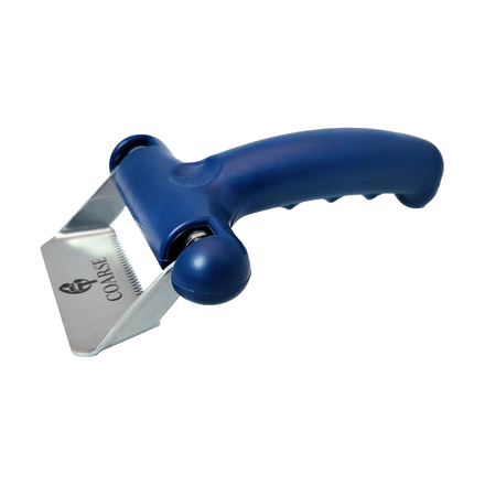 Coat Tender Carding Tool
Jodi Murphy Coat Tender
Dog carding tool
Professional de-shedding tool
Undercoat removal tool
Carding tool
Grooming tool
De-shedding tool
Undercoat rake
