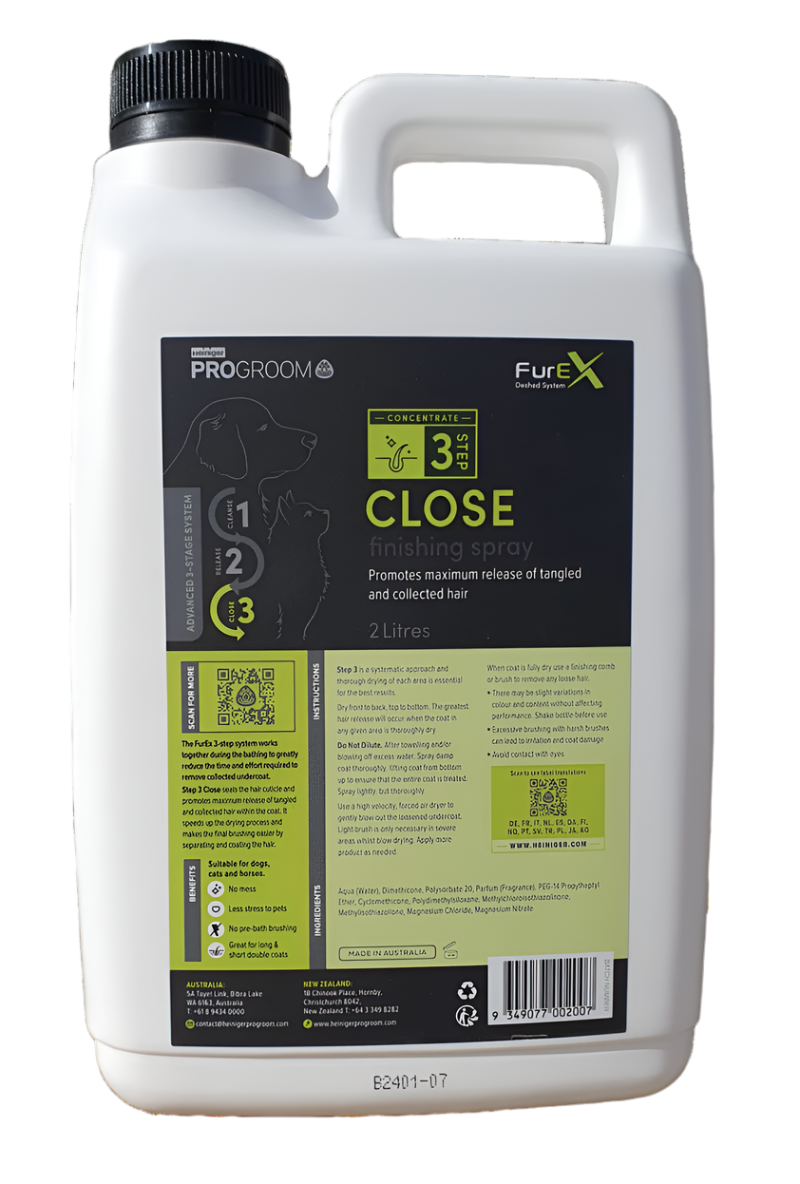 ProGroom Furex De-Shedding System Step 3 Close - 2 litres