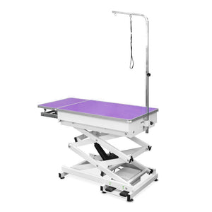 Beaumont Electric Lift Grooming Table 120cm - Purple - Refurbished + Free Mat