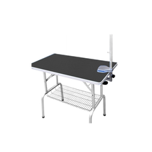 Load image into Gallery viewer, Beaumont Black Foldable Adjustable Table 95cm