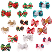 Load image into Gallery viewer, Groom Professional Luxury Christmas Bows - 25 Pack