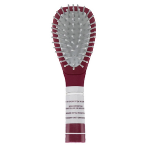 Massage and Grooming Brush - Red, Large