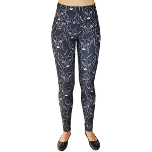 Ladybird Line Shadow Leggings - Dog Lover