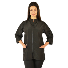 Load image into Gallery viewer, Ladybird Line 3/4 Sleeve Jacket - Black