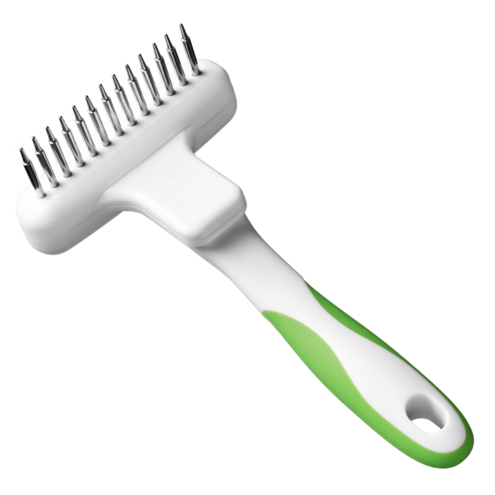 Andis Rotating Teeth Detangler & Deshedding Rake – AllGroom