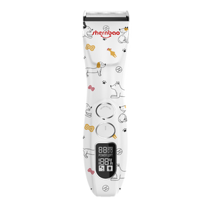 Cordless Clipper and Trimmer
Ideal for all coat types
The clipper has 5 speeds
Shernbao clipper
Shernbao trimmer