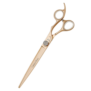Geib Crystal Gold 8.5" Straight Scissors