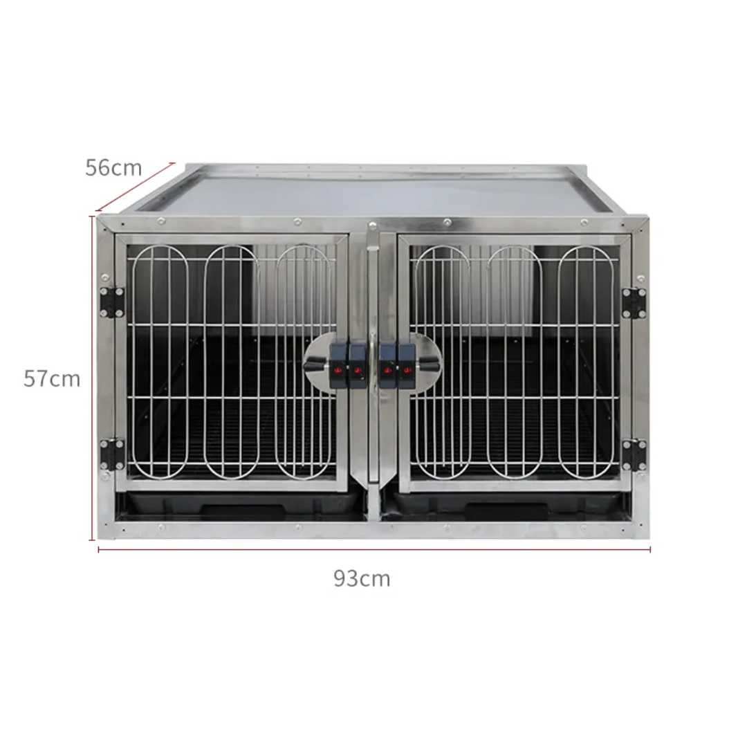 Beaumont Stainless Steel Modular Cage Small AllGroom