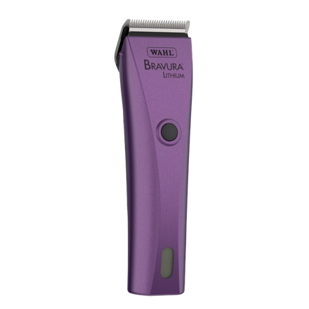 Purple Wahl Bravura Lithium pet clipper 
Wahl Bravura Cordless Clipper
Purple Bravura Clipper
Wahl 5-in-1 Clipper
Lithium Ion Pet Clipper