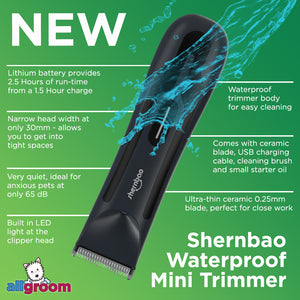 Shernbao Waterproof Mini Trimmer