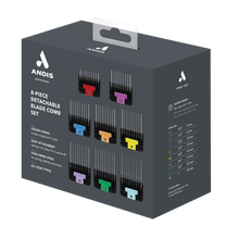 Load image into Gallery viewer, Andis Universal Stainless Steel Combs 8-Piece Set
