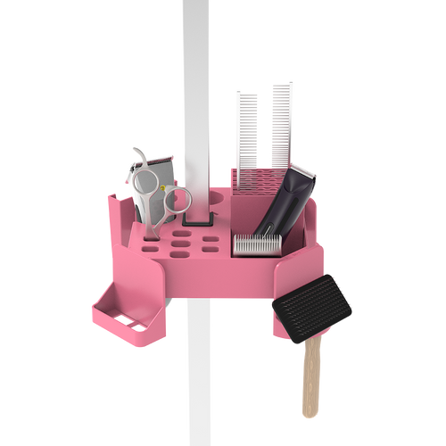 Advanced groomer's tool caddy
Pet groomer caddy
Hold a wide range of grooming tools  clippers, brushes, scissors and nail clippers