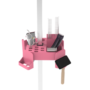 Advanced groomer's tool caddy
Pet groomer caddy
Hold a wide range of grooming tools  clippers, brushes, scissors and nail clippers