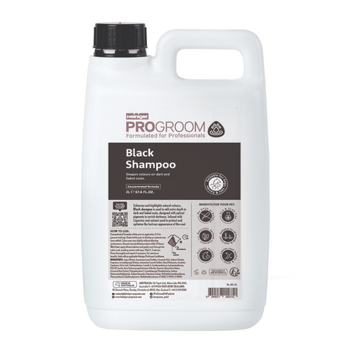 ProGroom Black Shampoo - 2 litres