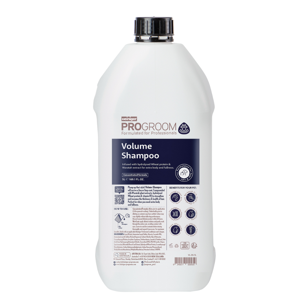ProGroom Volume Shampoo - 5 litres