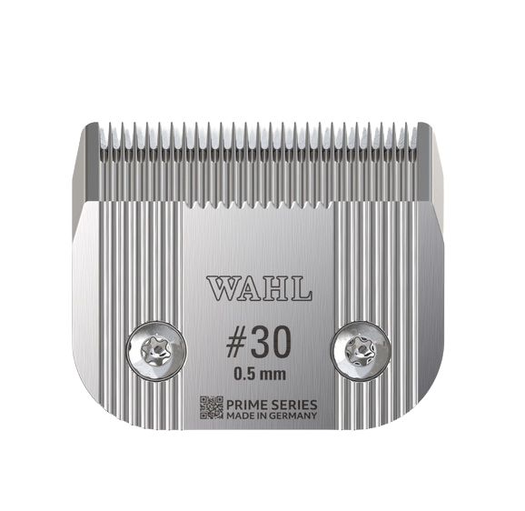 Fine-tooth grooming blade
Surgical prep clipper blade
Grooming blade for close finish
0.5mm clipper blade
Wahl #30F blade