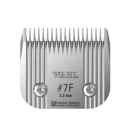 Wahl #7F blade
Clipper blade #7F
7F grooming blade
Fine-tooth grooming blade
3.2mm clipper blade
Fluffy cut grooming blade
Finishing blade for dogs
Blade for light shave-downs
Grooved clipper blade for cooling