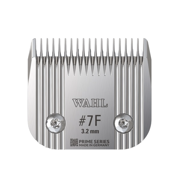 Wahl #7F blade
Clipper blade #7F
7F grooming blade
Fine-tooth grooming blade
3.2mm clipper blade
Fluffy cut grooming blade
Finishing blade for dogs
Blade for light shave-downs
Grooved clipper blade for cooling