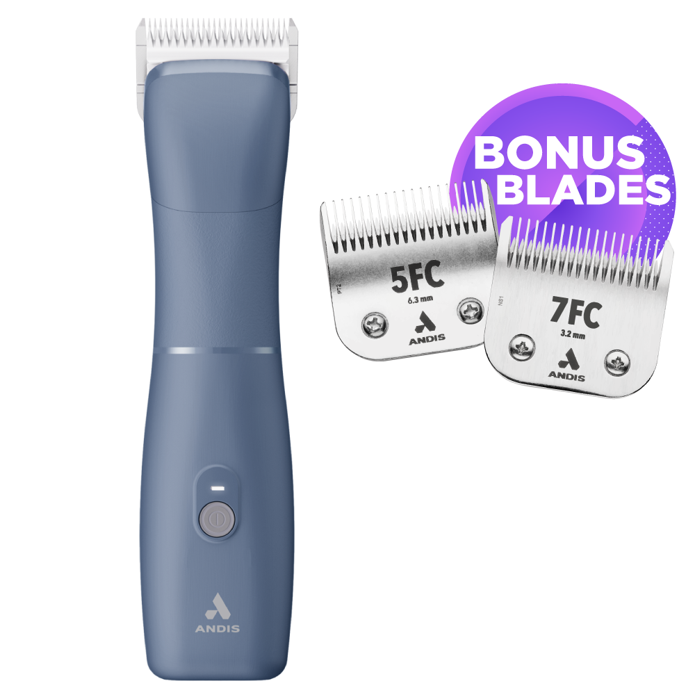 Andis eMERGE Corded/Cordless Clipper - Blue