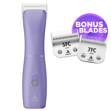 Load image into Gallery viewer, Andis eMERGE Corded/Cordless Clipper - Purple