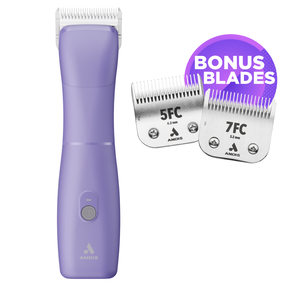 Andis eMERGE Corded/Cordless Clipper - Purple