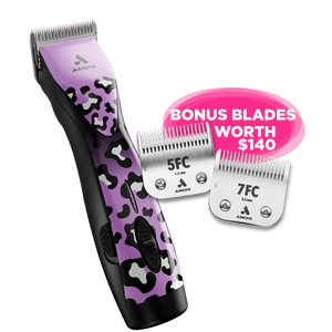 Andis Cordless Clipper
5-Speed Cordless Clipper
Professional Dog Clippers NZ
Long Runtime Dog Clipper
Low Vibration Clippers
A5 Blade Clippers
Heavy Duty Grooming Clippers
Professional Clippers for Double Coats
FREE BLADES
FREE PET GROOMING BLADES