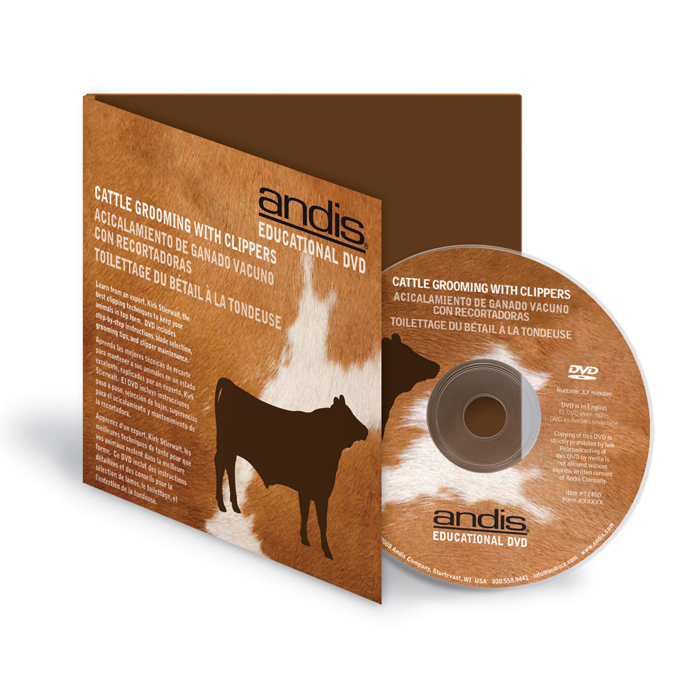 Andis DVD - Cattle Grooming