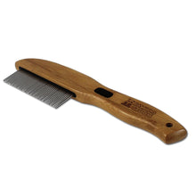 Load image into Gallery viewer, Bamboo Groom Rotating 41 Pin Detangler Comb