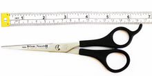Load image into Gallery viewer, Witte Roseline 6 1/2&quot; Silver Touch Straight Scissors