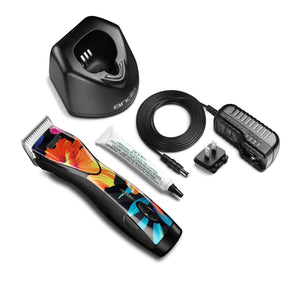 Andis Pulse ZR II Cordless 5 Speed - with 2 Batteries and Case - FLORA