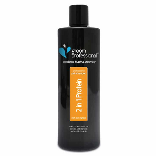 Groom Professional 2 in 1 Protein Shampoo - 450ml