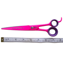 Load image into Gallery viewer, Witte Roseline 8.25&quot; Straight Scissors - Art Series - Flamingo Pink
