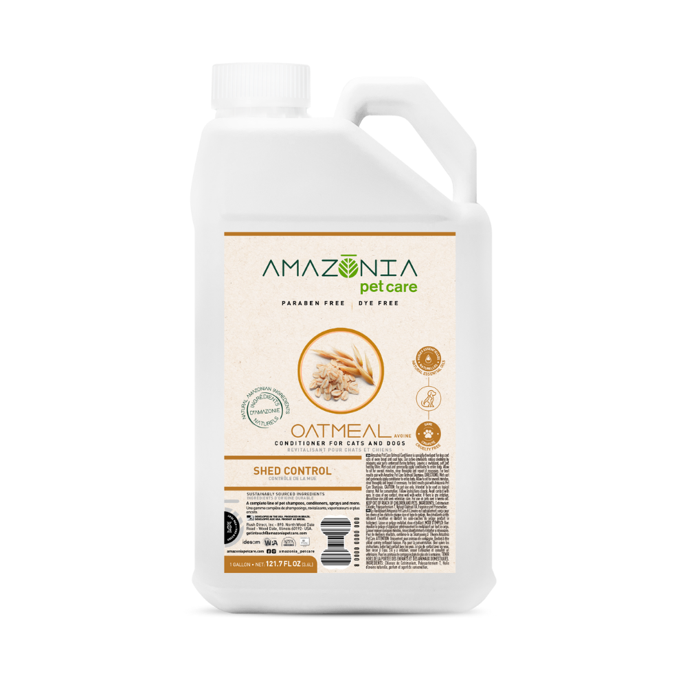 Amazonia Oatmeal DeShed Conditioner - 3.6L