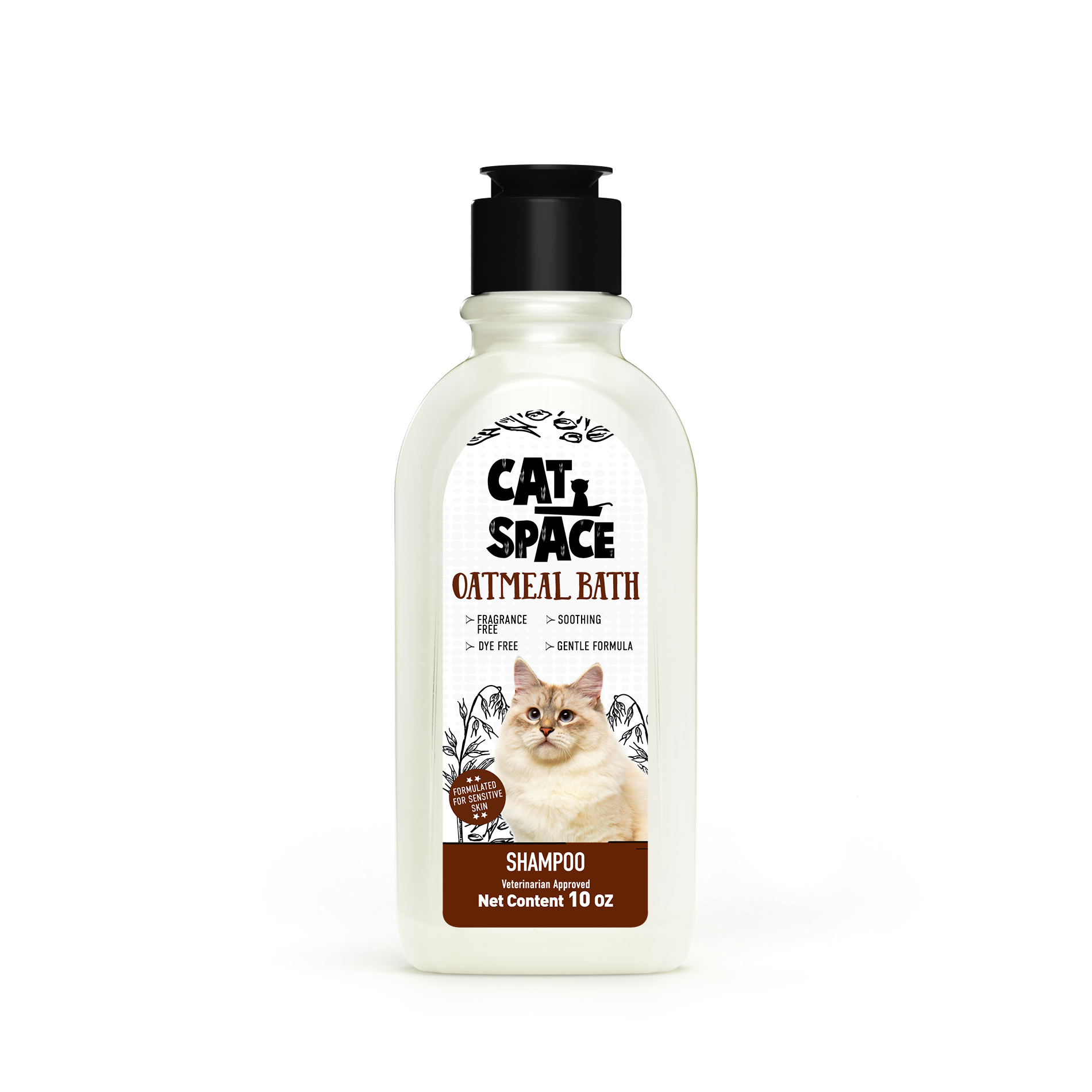 Cat Space Oatmeal Shampoo 295ml AllGroom
