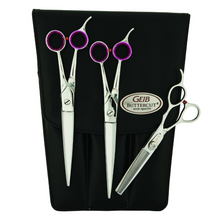 Load image into Gallery viewer, Geib Gator 8.5&quot; 3 Piece Scissor Set with Case