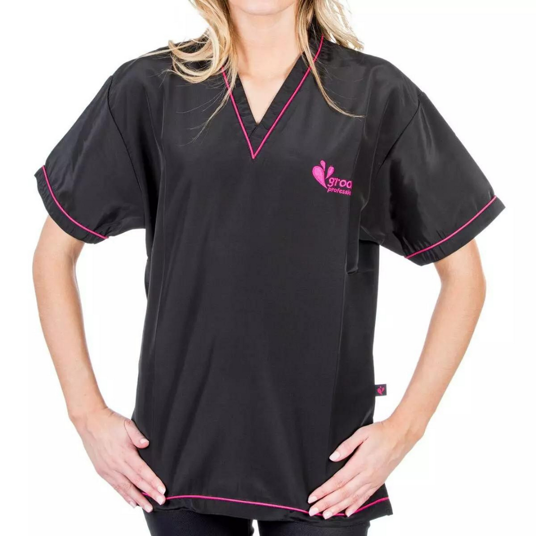 Groom Professional Serina V-Neck Shirt - Pink