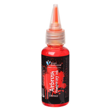Load image into Gallery viewer, Groom Professional Creative Air Brush Temporary Ink Orange - 30ml
