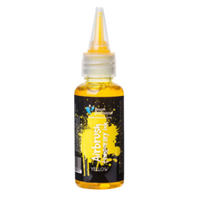 Load image into Gallery viewer, Groom Professional Creative Air Brush Temporary Ink Yellow - 30ml