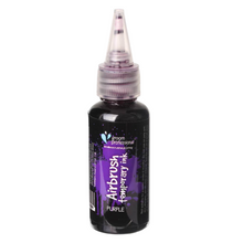 Load image into Gallery viewer, Groom Professional Creative Air Brush Temporary Ink Purple - 30ml