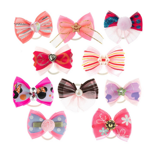 Groom Professional Pink Fashion Bows - 25 Pack