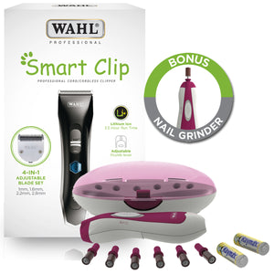 Wahl Smart Clip Cordless Clipper + BONUS Nail Grinder