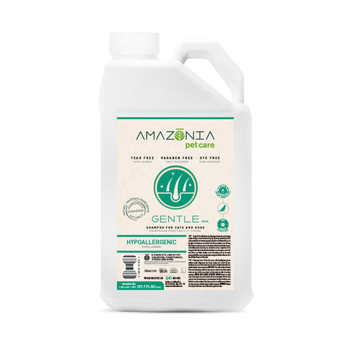 Amazonia Gentle Hypoallergenic Pet Shampoo - 3.6L