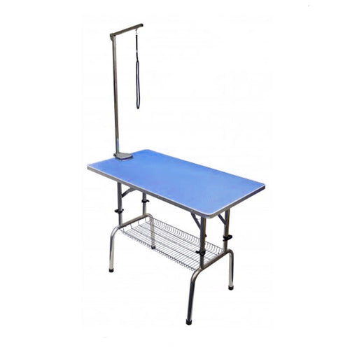 Beaumont Foldable Adjustable Table 110cm - Blue