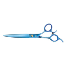 Load image into Gallery viewer, Geib Kiss Gold/Blue 7.5&quot; Curved Scissors
