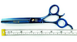 Geib Kiss Gold/Blue 6.5" 42 Tooth Thinner