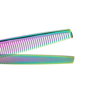 Geib® Kiss Gold/Rainbow 6.5" 42 tooth Thinner